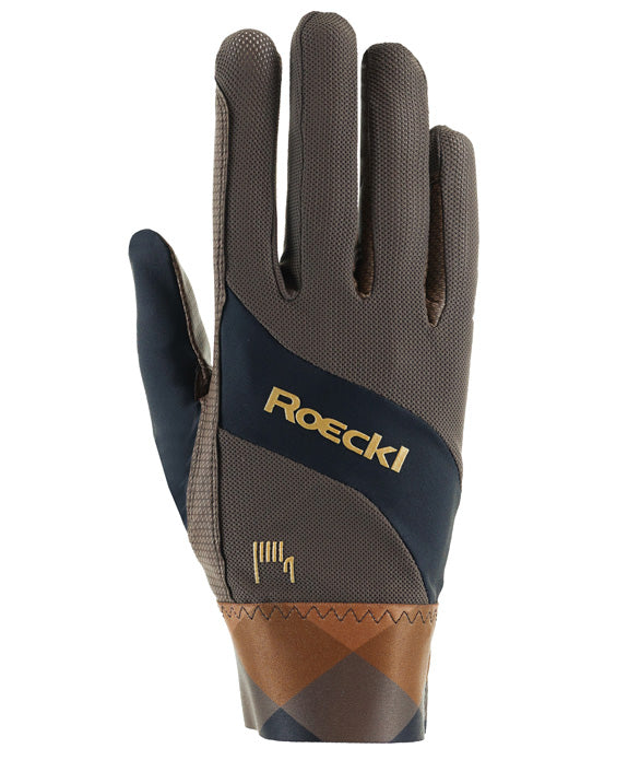 Roeckl Dark Mocha Martingal Riding Gloves