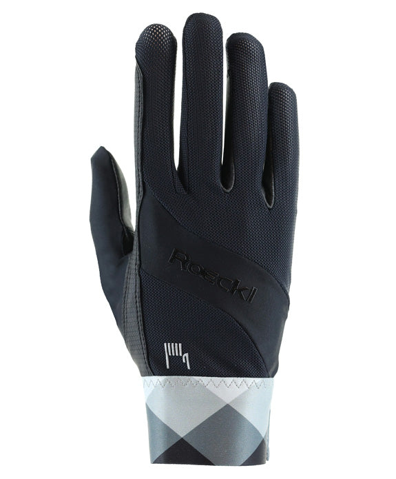 Roeckl Black Martingal Riding Gloves