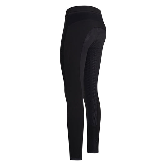 Euro-Star Black Onyx Breeches with Full Silicone Seat