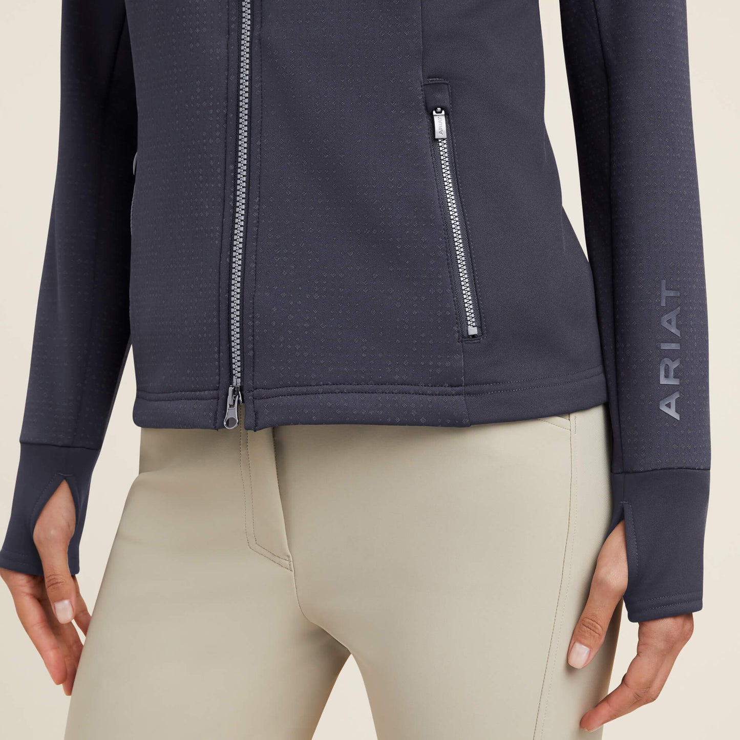 Ariat Ebony Lumina Full Zip Hoodie