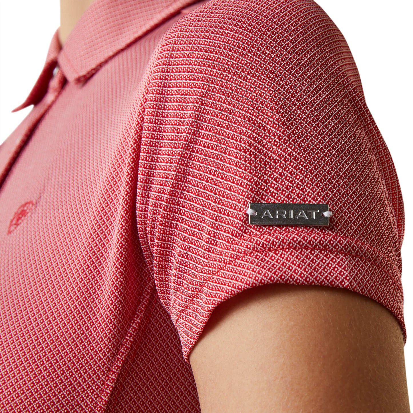 Ariat Flag Red Talent Polo Shirt