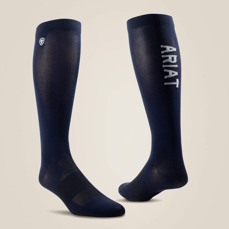 Ariat Navy AriatTEK Essential Performance Riding Socks