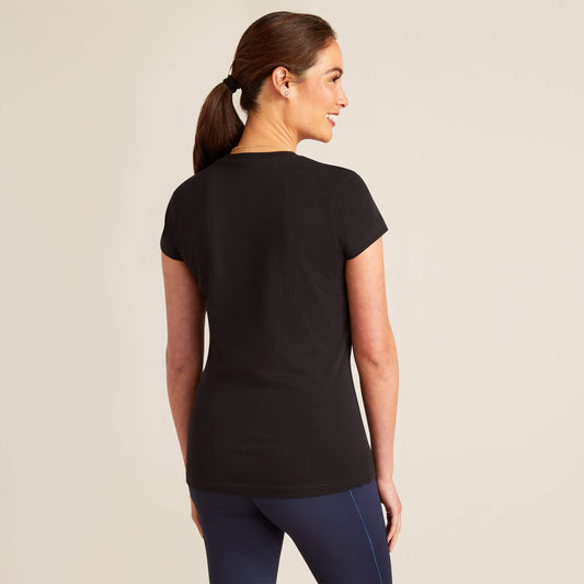 Ariat Black Vertical Logo T-Shirt