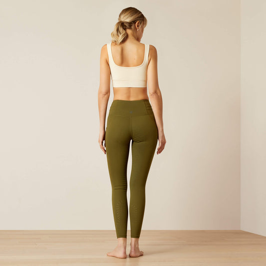 Ariat Winter Moss EOS 2.0 Riding Tights with Full Silicone Grip