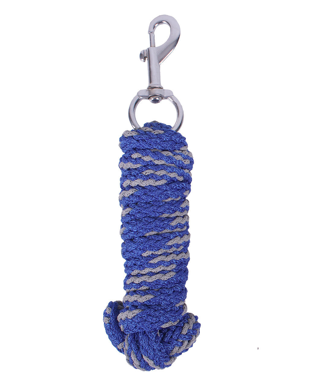 QHP Cobalt Blue Colour Stripe Leadrope