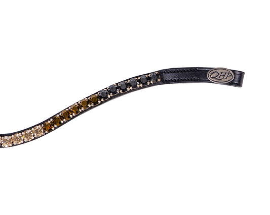 QHP Crocodile Gradient Browband