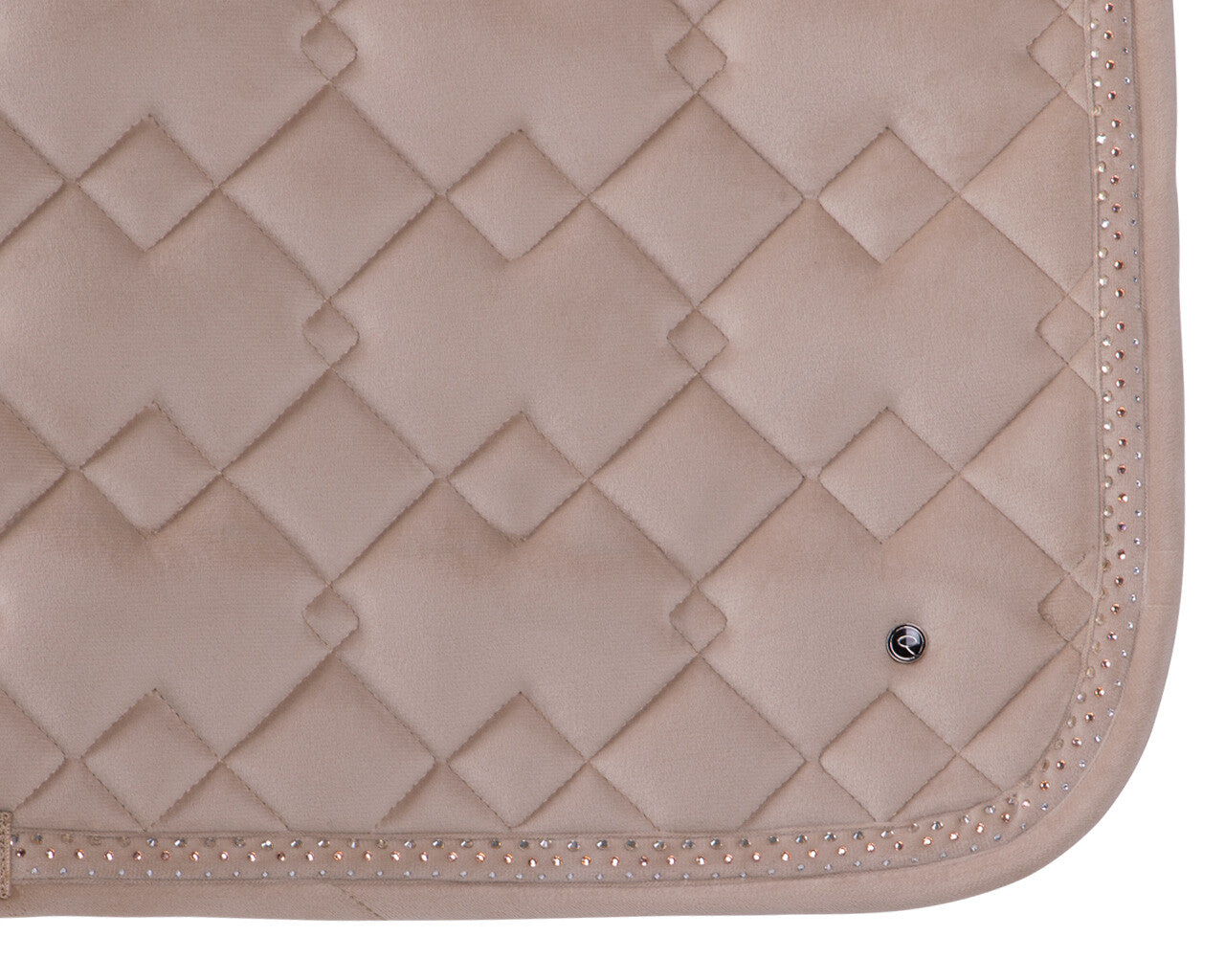 QHP Beige Fading Dressage Saddle Pad