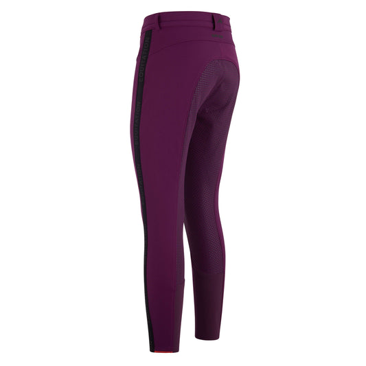 Euro-Star Dark Purple Onyx Breeches with Full Silicone Seat