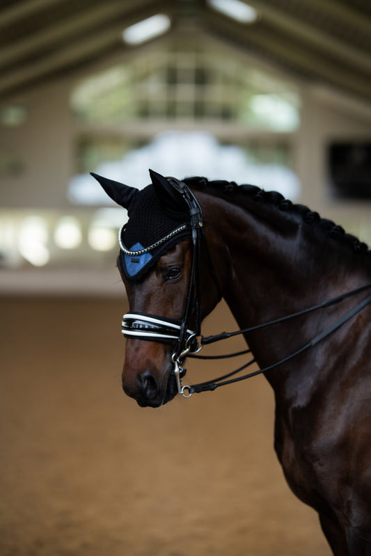 Equestrian Stockholm Polar Night Glimmer Ear Bonnet