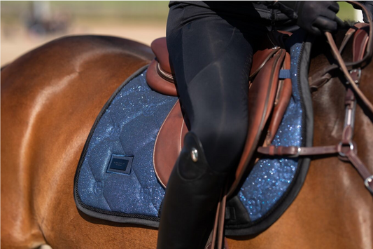 Equestrian Stockholm Polar Night Glimmer Jump Saddle Pad
