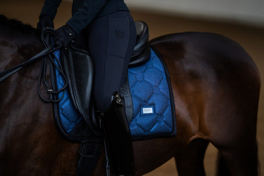 Equestrian Stockholm Polar Night Glimmer Dressage Pad