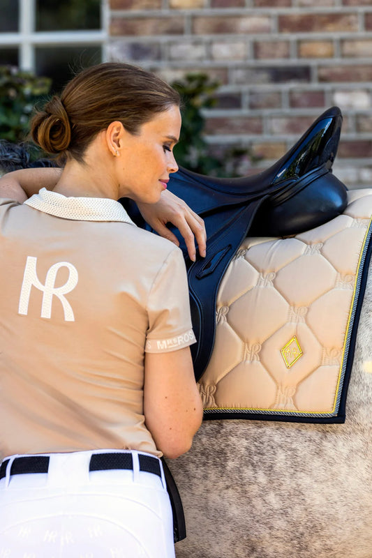 Mrs Ros Desert Dust Charmer Dressage Saddle Pad
