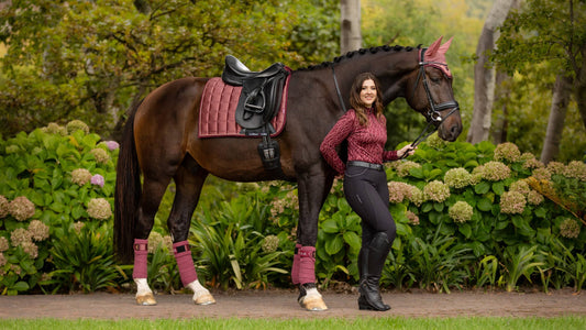 LeMieux Orchid Loire Classic Dressage Pad
