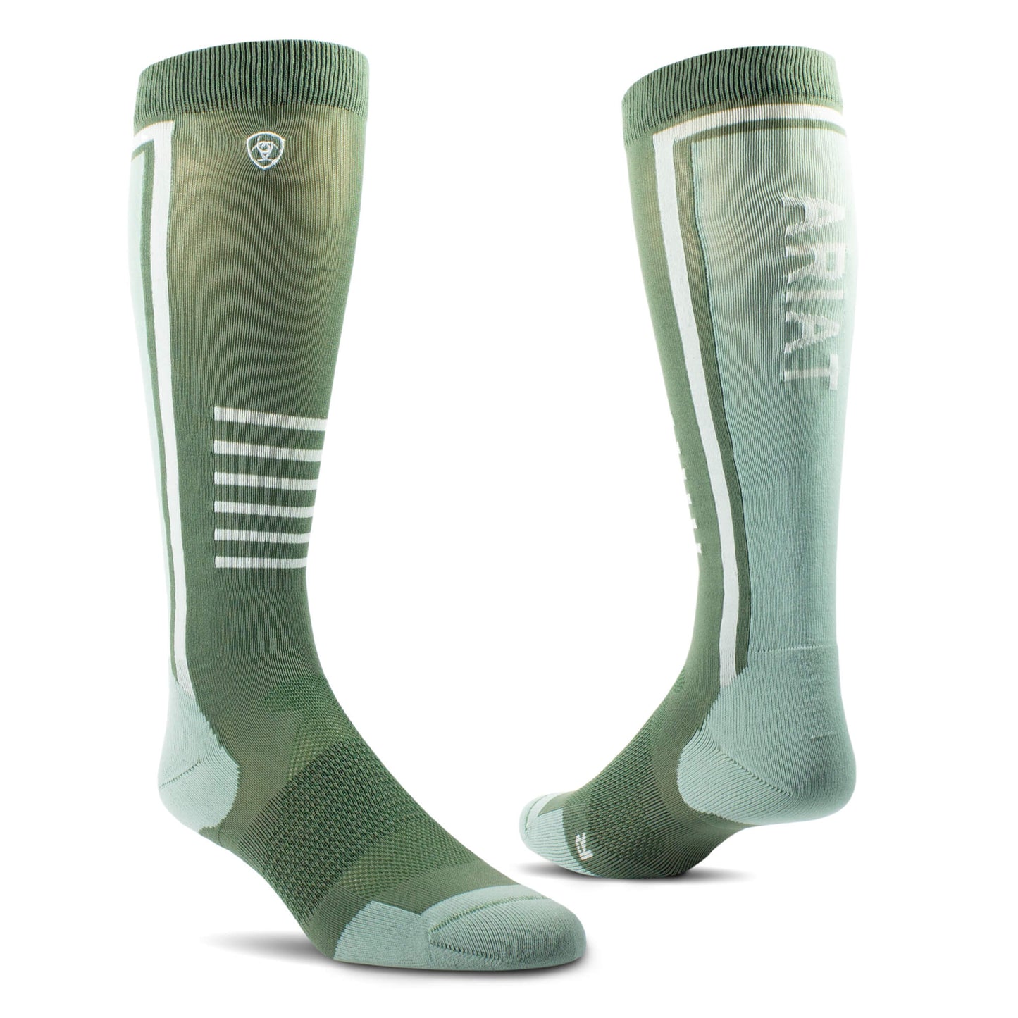 Ariat Four Leaf Clover AriatTEK Slimline Performance Riding Socks