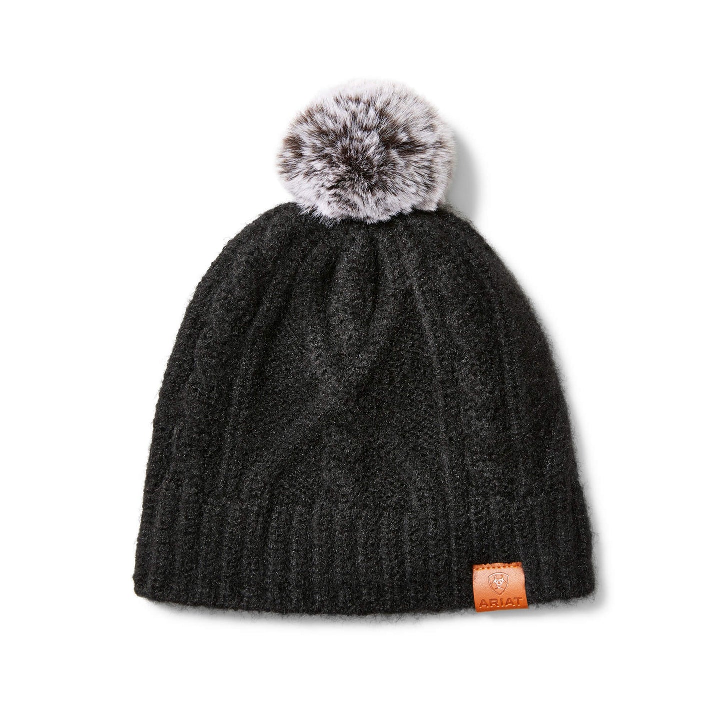 Ariat Black Heather Entwine Beanie