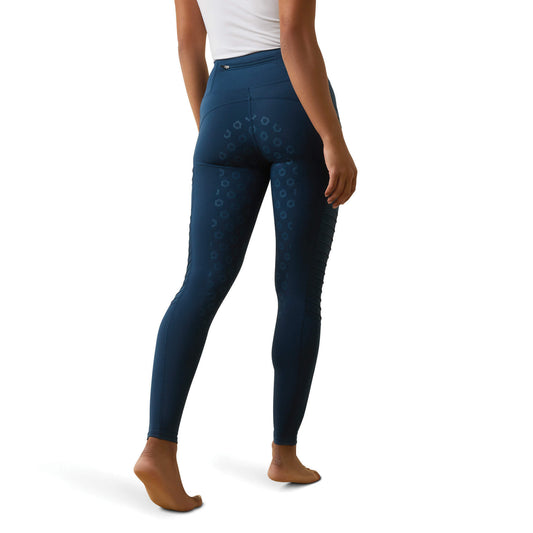 Ariat Deep Petroleum EOS Moto Riding Leggings with Full Silicone Seat