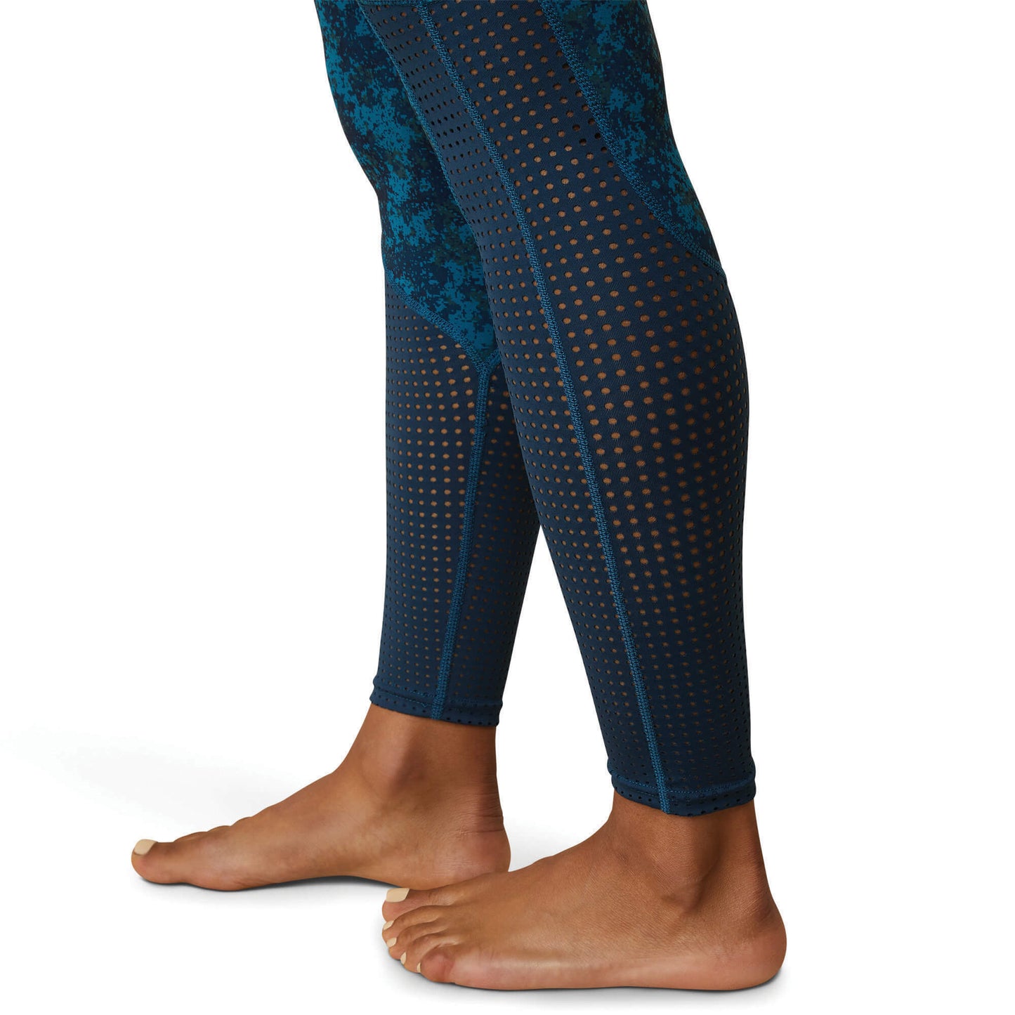 Ariat Deep Petroleum Camo Floral Eos Riding Tights with Full Silicone Seat