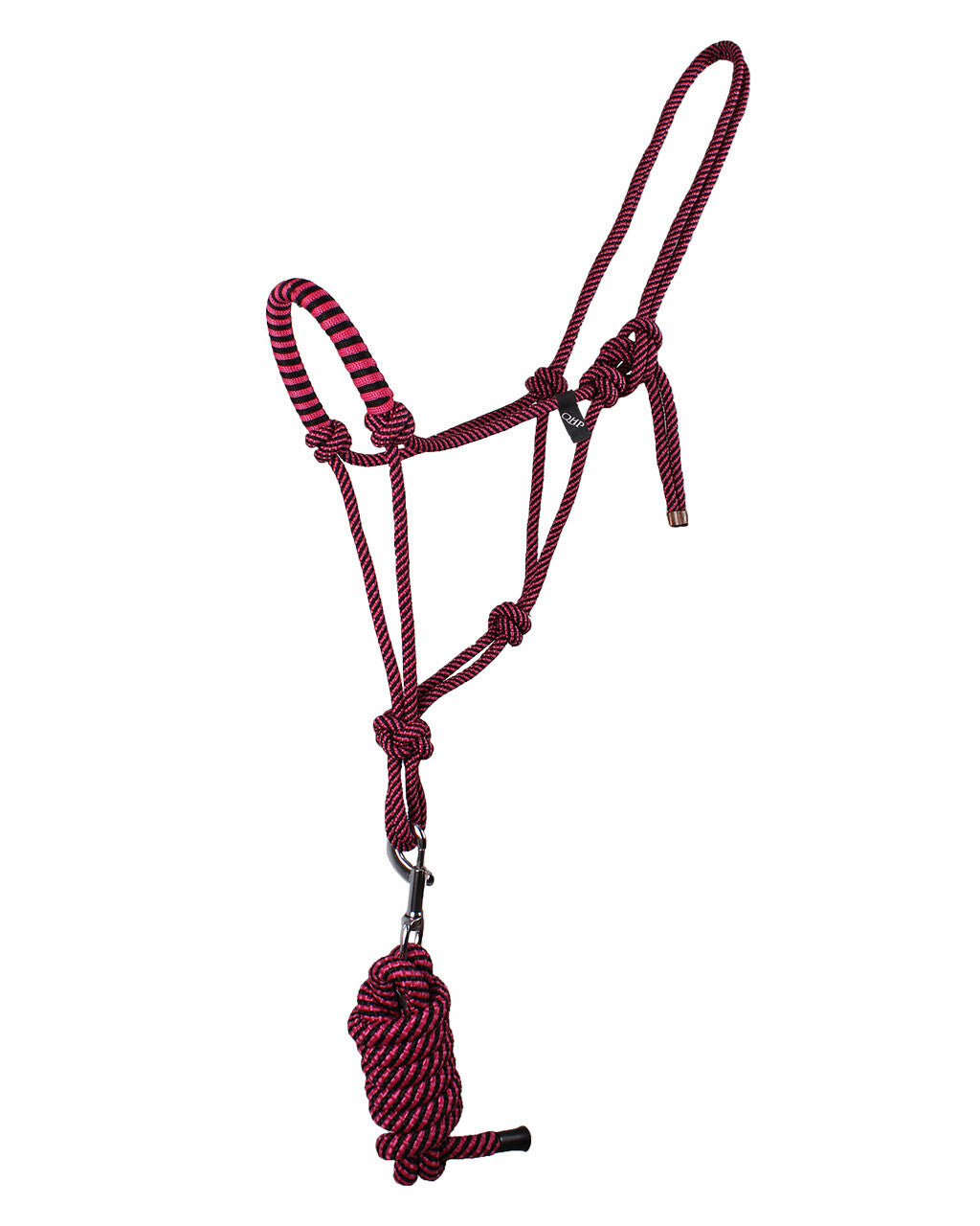 QHP Raspberry Rope Halter Set