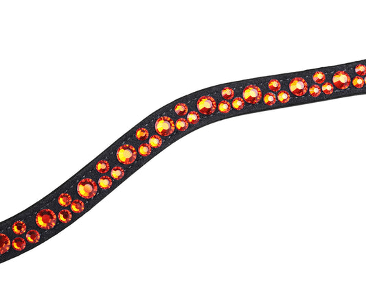 QHP Black Flame El Dorado Browband