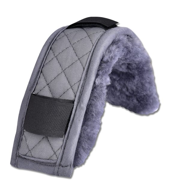 Waldhausen Grey Lambswool Poll Protector