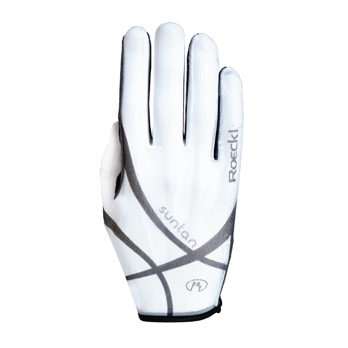 Roeckl White Laila Summer Riding Gloves