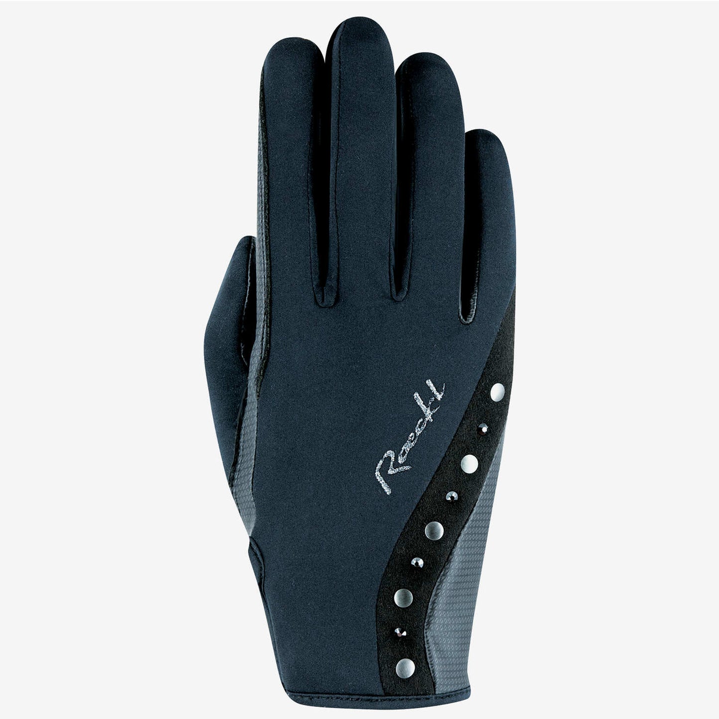 Roeckl Black Jardy Riding Gloves