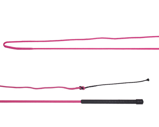 QHP Pink Divisible Lunge Whip
