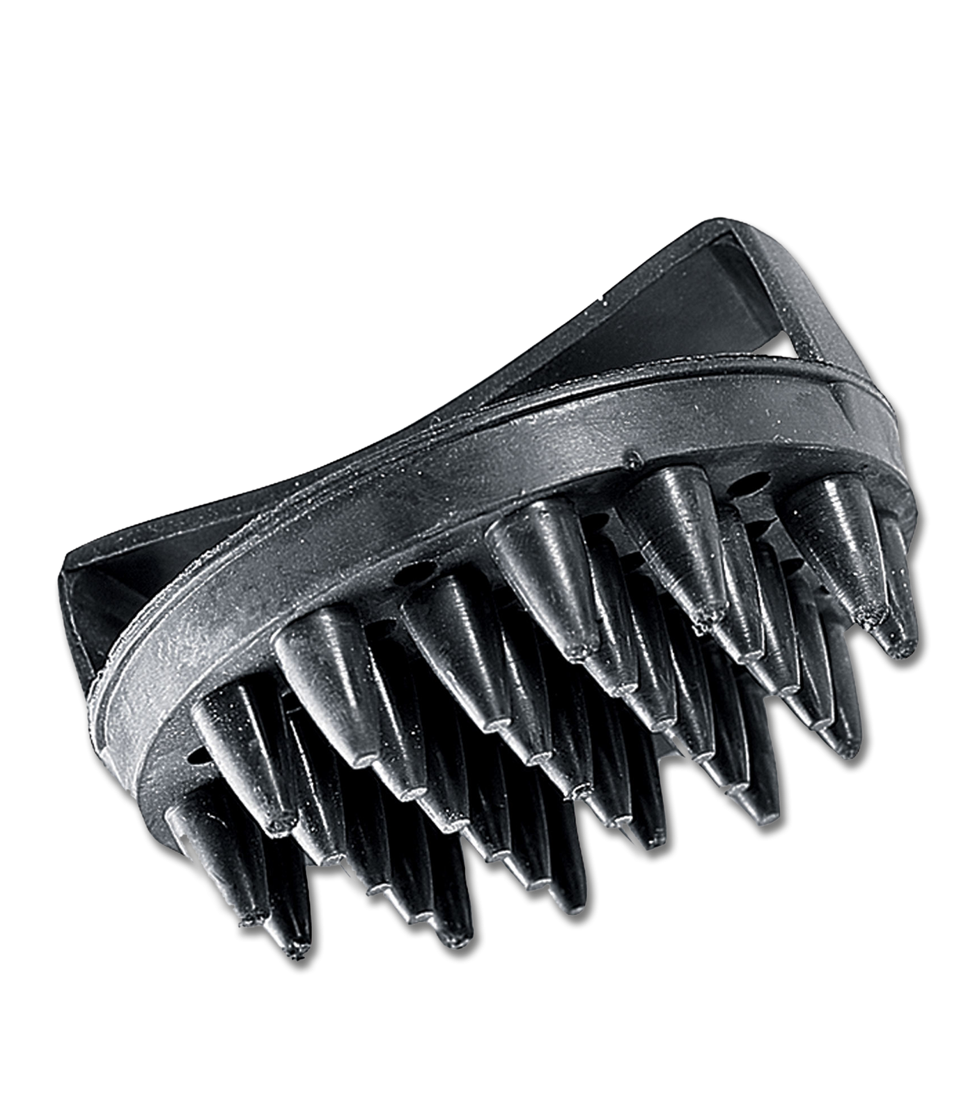 Waldhausen Black Magic Rubber Curry Comb