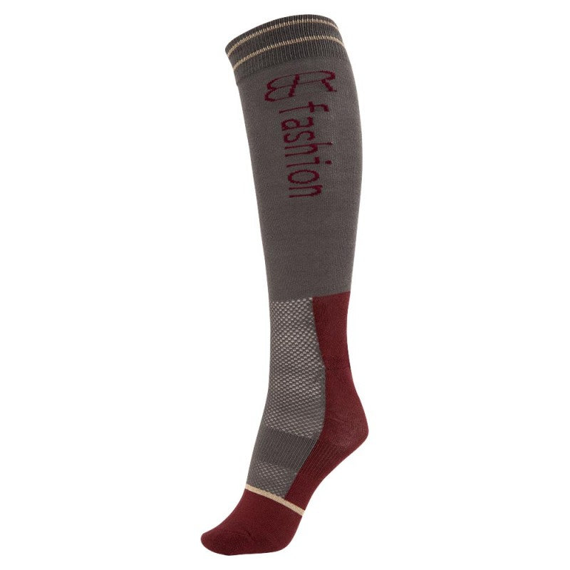 BR Gunmetal Rody Riding Socks