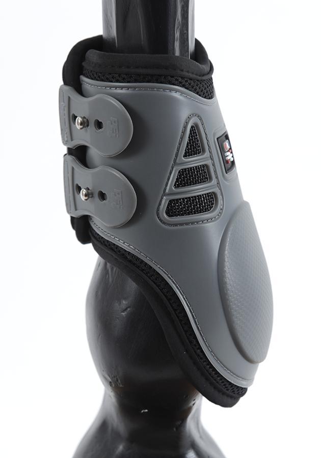 Premier Equine Grey Kevlar Air Technology Fetlock Boots
