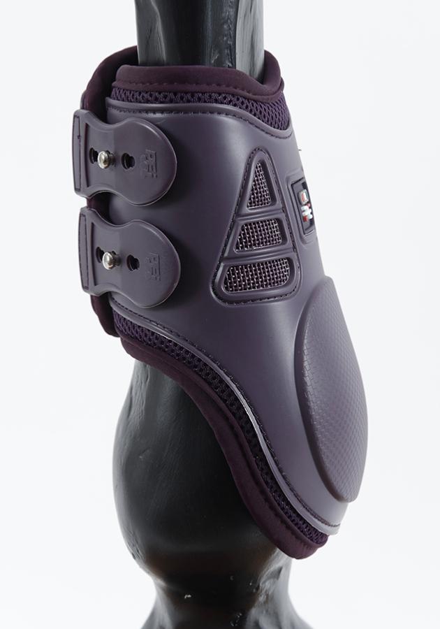 Premier Equine Purple Kevlar Air Technology Fetlock Boots
