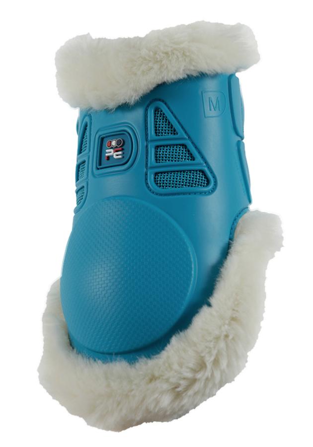 Premier Equine ''Peacock Blue Techno Wool'' Fetlock Boots
