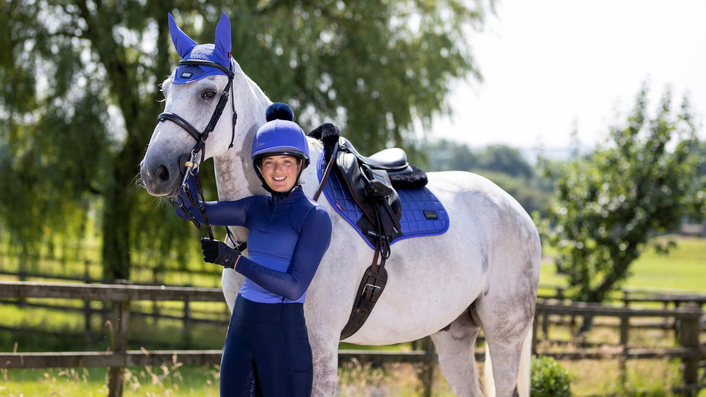 LeMieux Bluebell Spectrum Close Contact Saddle Cloth