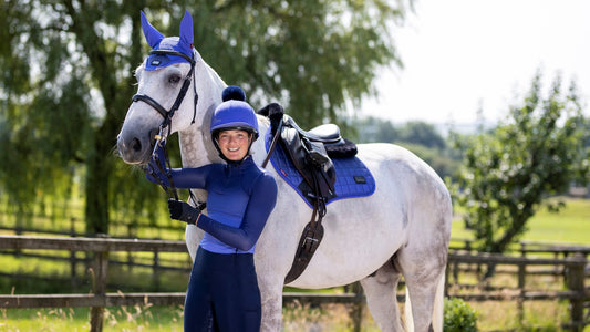 LeMieux Bluebell Spectrum Close Contact Saddle Cloth
