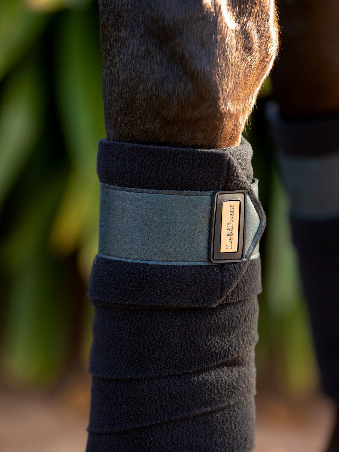 LeMieux Petrol Blue Rhone Polo Bandages