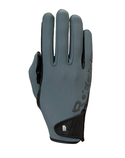 Roeckl Grey Muenster Riding Gloves