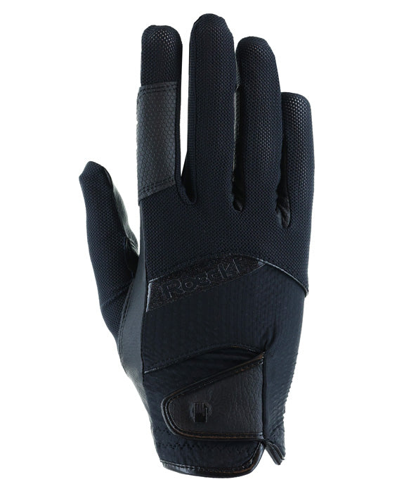 Roeckl Black Millero Riding Gloves