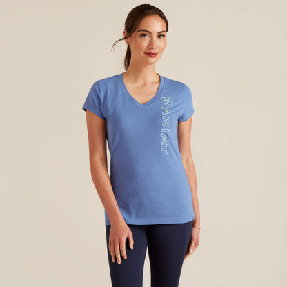 Ariat Dutch Blue Vertical Logo T-Shirt