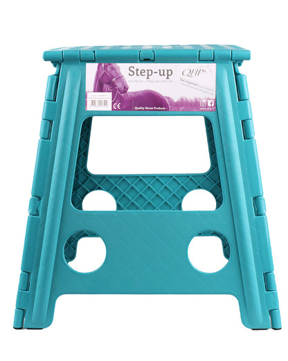 QHP Turquoise Step-up Stool