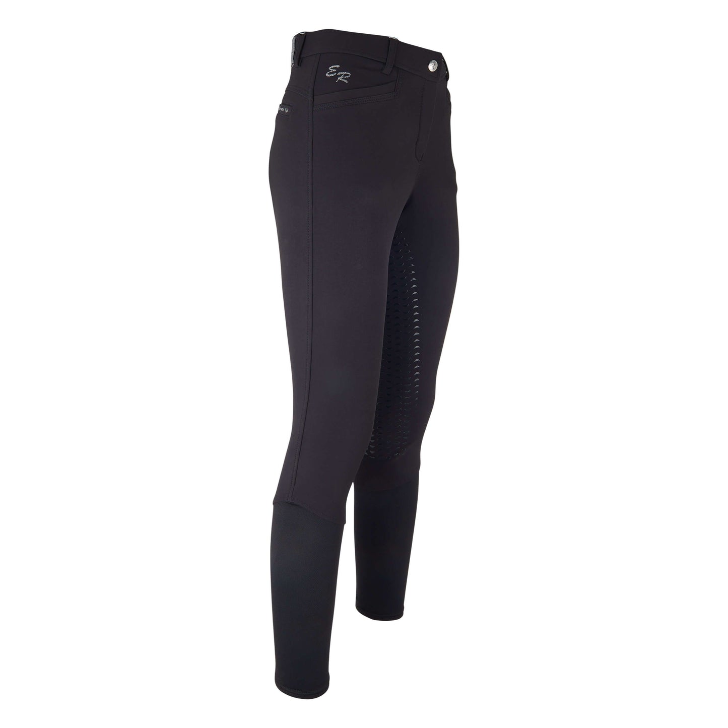 Easy Rider Black Macy Breeches with Full Silicone Seat