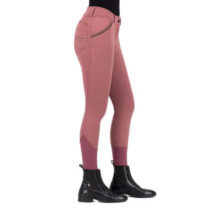 Easy Rider Pomegranate Emilie Breeches with Full Silicone Seat