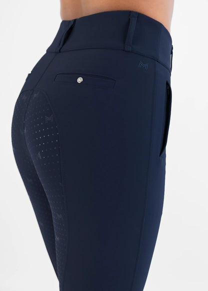 Maximilian Navy Honour Breeches with Full Silicone Seat