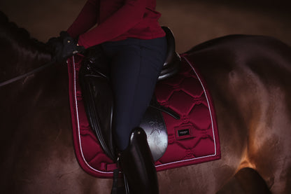Equestrian Stockholm Bordeaux Dressage Saddle Cloth