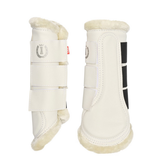 Imperial Riding White Classic Brushing Boots