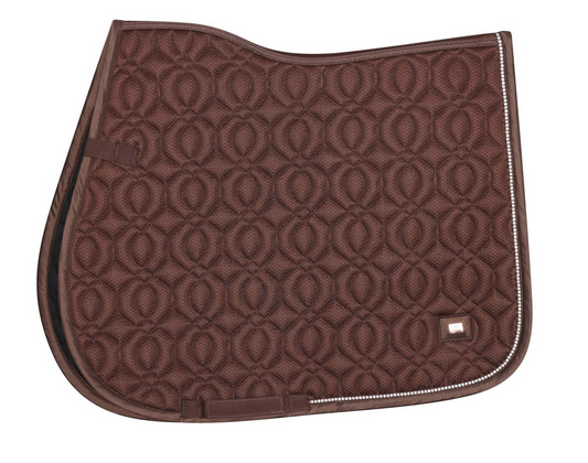 Imperial Riding Brown Cloud Dancer Jump Saddle Pad