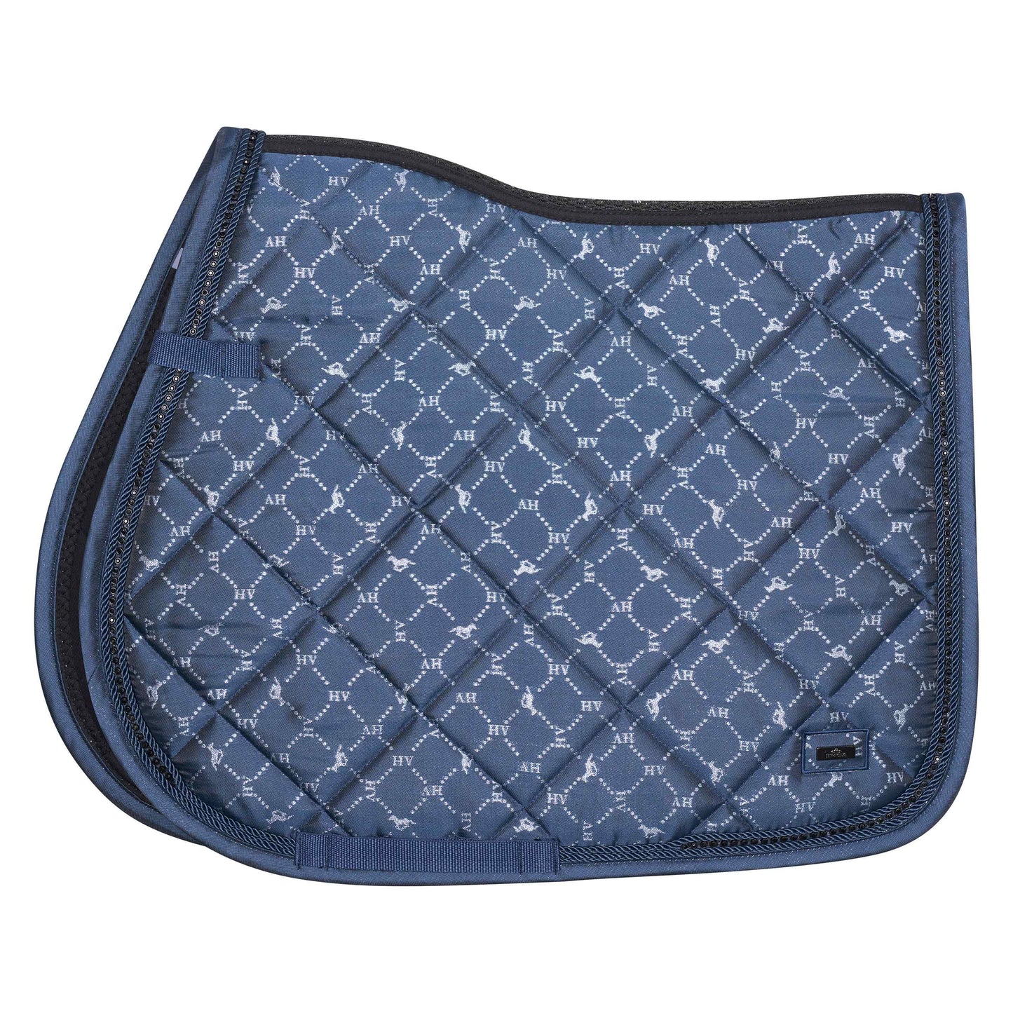 HV Polo Deep Blue Sea Welmoed Shine Jump Saddle Pad