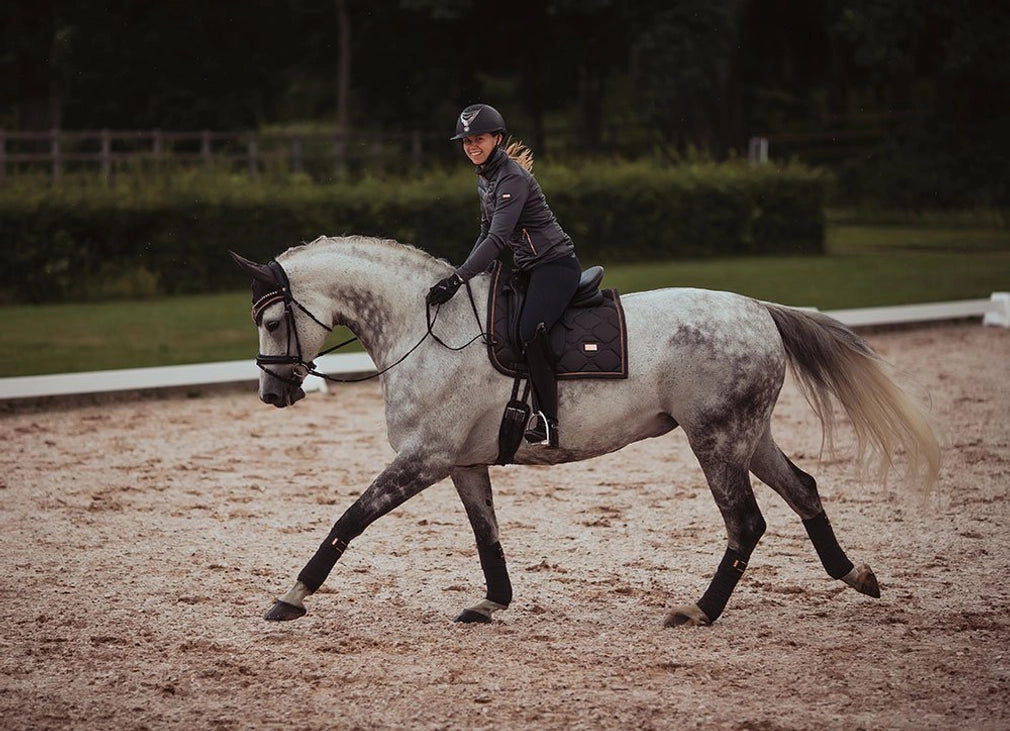 Equestrian Stockholm Dark Sky Dressage Saddle Pad