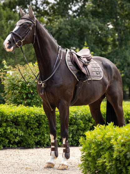 LeMieux Walnut Loire Classic Close Contact Jump Saddle Pad