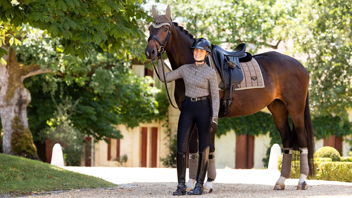 LeMieux Walnut Loire Classic Dressage Saddle Pad