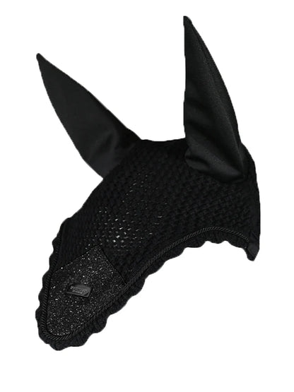 Equestrian Stockholm All Black Glimmer Ear Bonnet